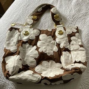 Big Buddha purse with gold accents